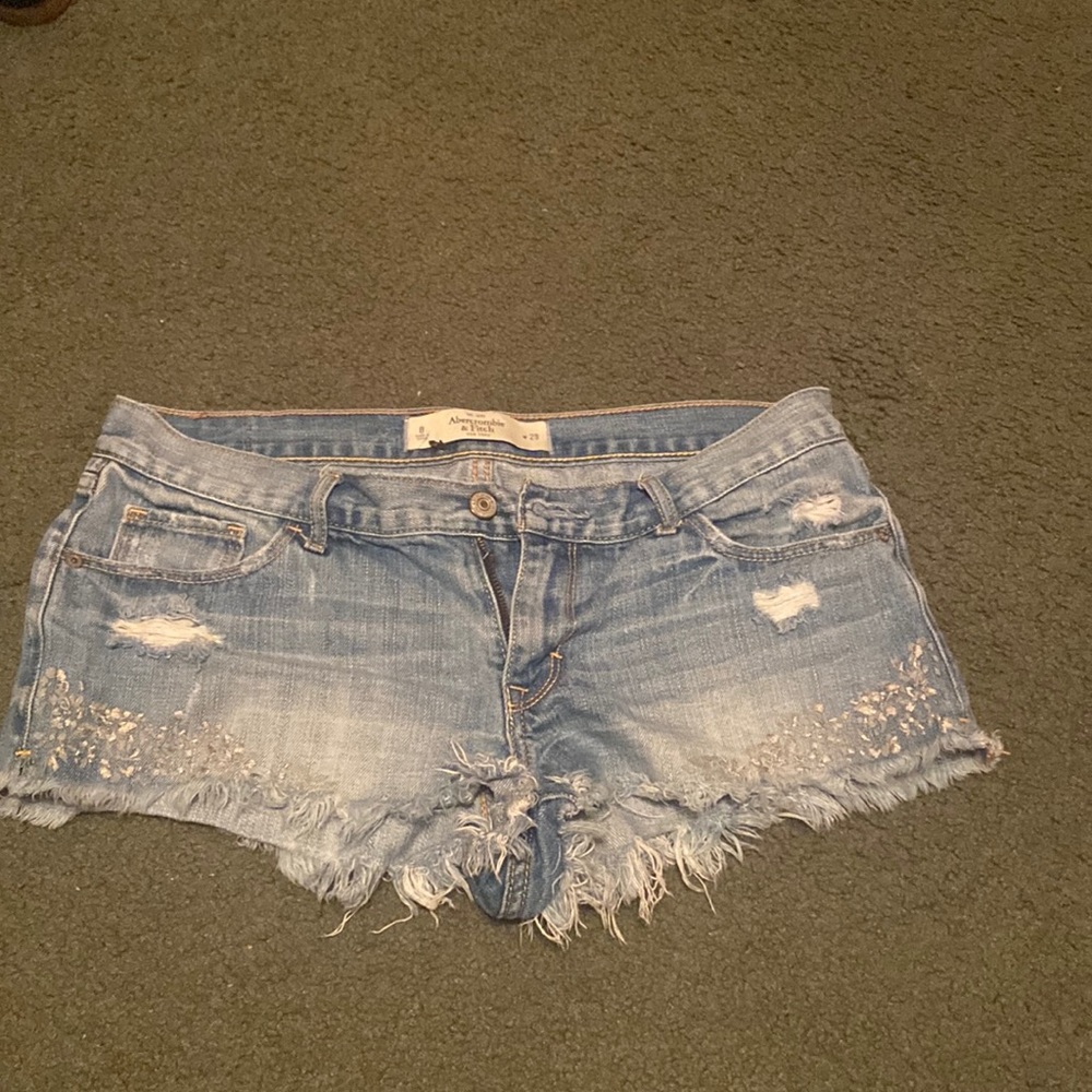 Abercrombie and Fitch Jean Shorts
